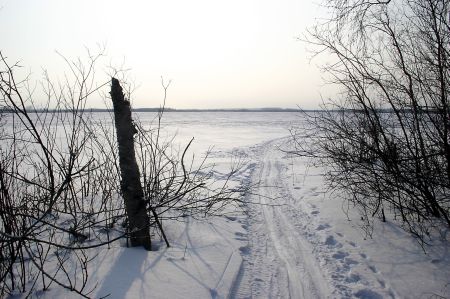 Kalli järv, võimalus otsetee 