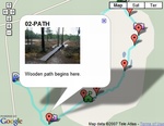 Viru raba träkk Google Mapsis