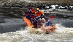 Rafting Pirita jõel 2006