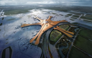 Pekingi uus lennujaam. Foto: Finnair