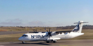 Finnairi lende Tallinna opereerib Norra. Foto: FlyNorra.