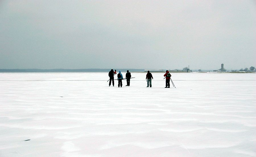 Uisumatkajad merejääl
