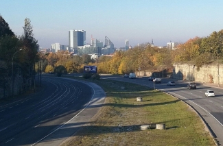 Valge tänava sild, vaade kesklinnale. Foto: Kaido Einama